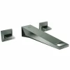 Grohe 3-L- Waschtisch Wandbatterie Allure Brilliant 20348 FMS Ausl. 210mm Hard Graphite Geb., 20348AL0 10